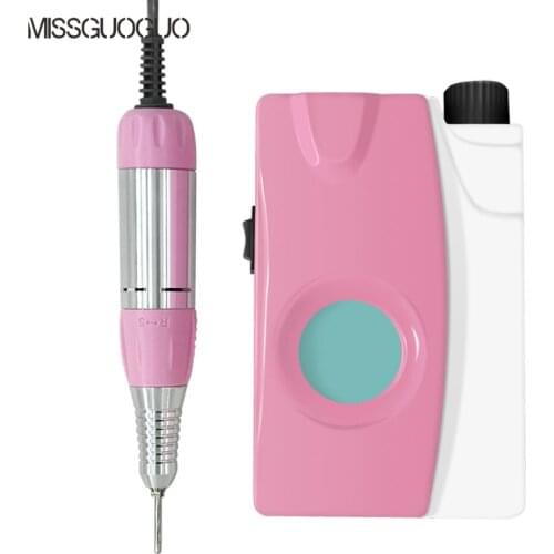 1Set Electric Nail Drill Manicure Apparatus 25000PRM Professional Manicure Cuticle Clean Bit Manicure Machine Nails Accessories