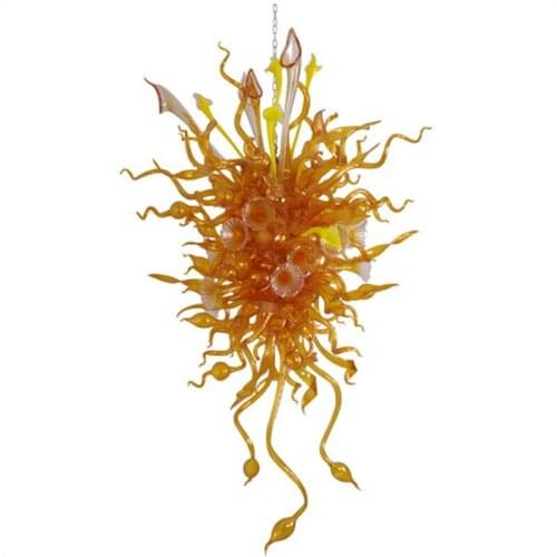 Free Air Shipping Cute Craft Blown Glass Chihuly Style Chandelier Ornament