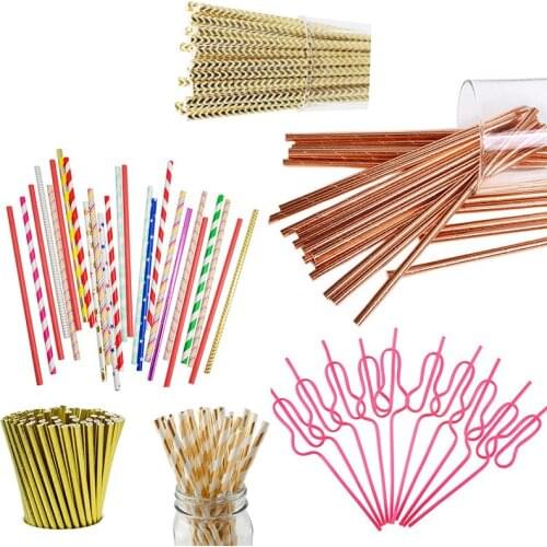 Bachelorette Party Paper Tube Hen Party Straw Wedding Party Plastic Straw Bride To Be Straw Decoration Team Bride Hen Party