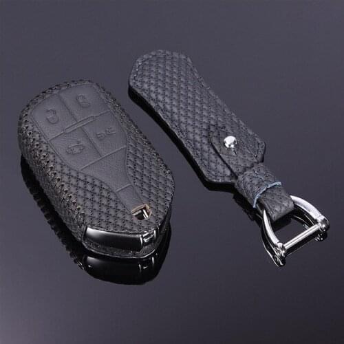 Car key case for maserati ghibli 2017 2013 2014 quattroporte 2015 2017 levante 2016 leather key cover holder top layer