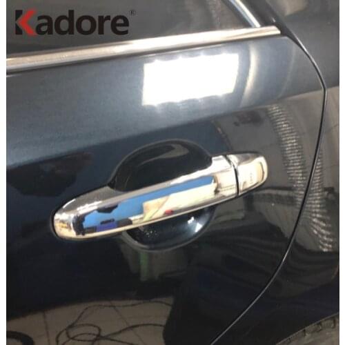 For Toyota Camry 2012 2013 2014 2015 Chrome Door Handle Catch Cover Decoration Car Exterior Handles Trim Frame Accessories