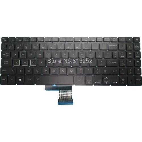 Laptop Keyboard For Quanta NLC WBM18L33USJ920 AENLCU00010 English US black with backlit new