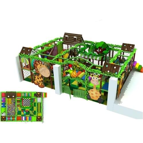 Competitive indoor playground park toys for kids childrens theme park forest series YLW-IN180733