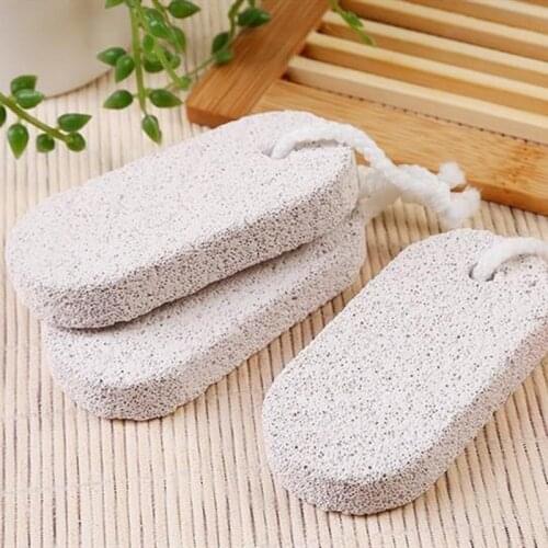 Beauty Heel Cuticle Scraper Cutter Foot Care Natural Pumice Stone Foot File Scruber Hard Skin Remover Pedicure Brush Bathroom