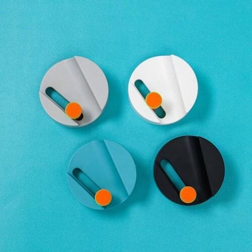 Kitchen Multi-Purpose Hooks Holder Brush Broom Hanger Storage Rack Bathroom Adjustable Non-trace Sticker Free Punch Mop Clip