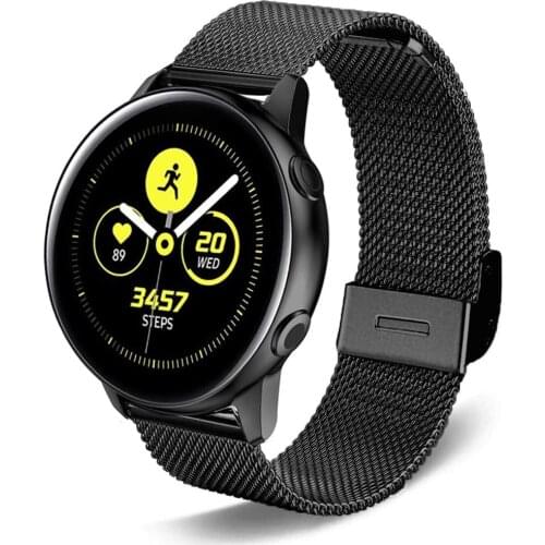 20mm 22mm Mesh Metal Band for Samsung Galaxy Watch 4 Classic 46mm 42mm Bands Stainless Steel Wristband Galaxy Watch4 44mm 40mm