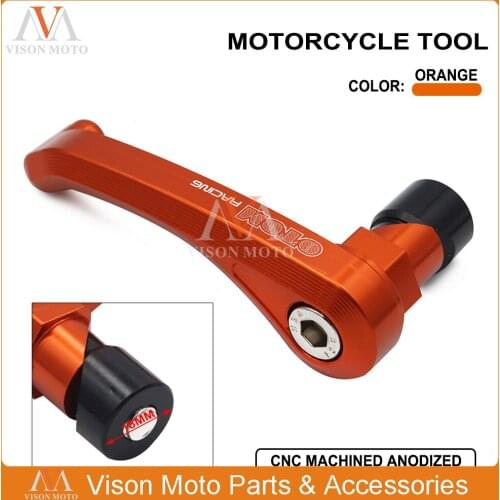 Motorcycle Front Fork Axle Pull Puller Install Tool Expansion For KTM Honda Yamaha Suzuki Kawasaki SX SXF CRF YZF WRF RMZ KXF
