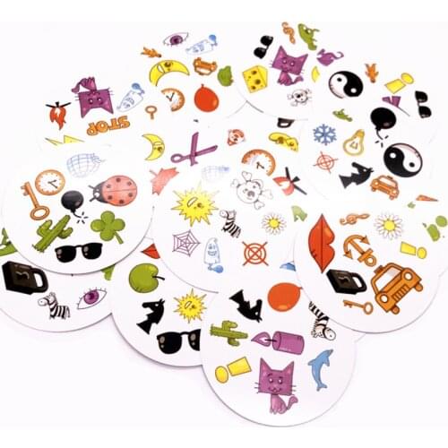Spot Board Games Mini Style for Kids Like It Classic Education Card Game English Version Home Party Fun
