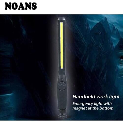 NOANS 1pcs COB Handheld Work Lights Multifunction Portable LED Lights For Audi a3 a4 b6 b8 b7 b5 a6 Volkswagen VW Polo Golf 4 5