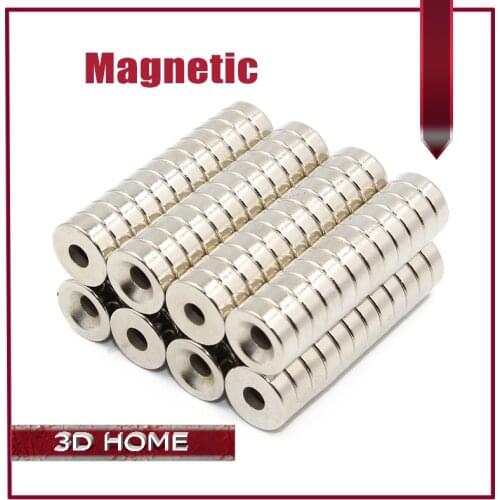 Wholesale 12Pcs/lot 3D printer parts Reprap Delta Kossel K800 round super special magnetic holder countersunk magnet stacked