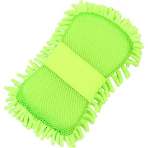 Ultrafine Fiber Chenille Anthozoan Car Wash Gloves Brushes Microfiber Car Motorcycle Washer Car Care Cleaning Brushes