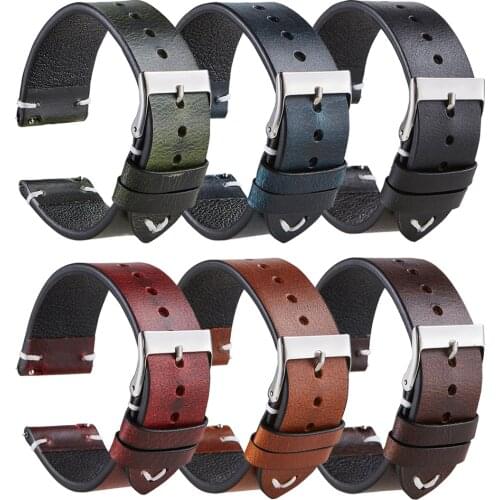 For Huawei Watch 3 Pro Wrist Band Retro oil wax Leather Strap GT2 Pro GT 2 46MM 42mm MagicWatch2 Watchband Bracelet Accessories