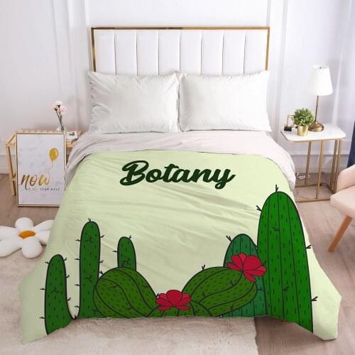 Luxury Duvet cover Quilt/Blanket/Comfortable Case Single Double Queen King Bedding 140x200 240x220 240x260 nordic Botany