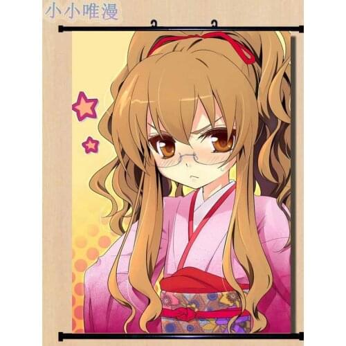 Japanese Anime TIGERxDRAGON! Taiga Aisaka & Sumire Kano Home Decor Wall Scroll Poster Decorative Pictures