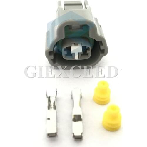 2 Sets 2 Pin 1JZ 2JZ 1UZ 3UZ Automotive Plug Auto Wiring Socket 7283-7526-30 For Lexus Toyota VVT i Solenoid Connector