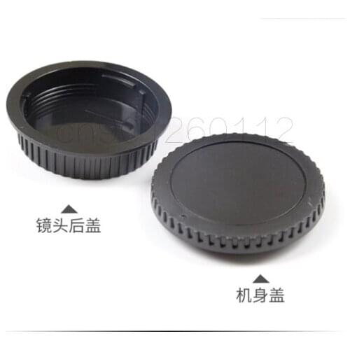 2SET Rear Lens Cap / Cover + Camera Body Cap for 600D 700D 10d 20d 30d 40d 50d 350d 450d 650d 1000d 5D2 5D3 60D 450D 650D 550D