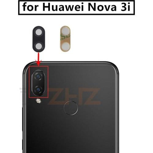 2pcs for huawei nova 3i Camera Glass Lens Back Rear Camera Glass Lens with Glue Replacement Repair Spare Parts