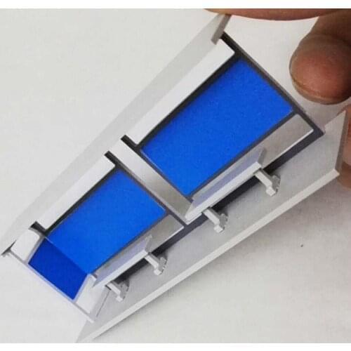 2pc/lot Model Building Scenery Sand Railroad Railing Train Fence guardrail HO 1:87 HO-87 8.6*2.2*3.4cm