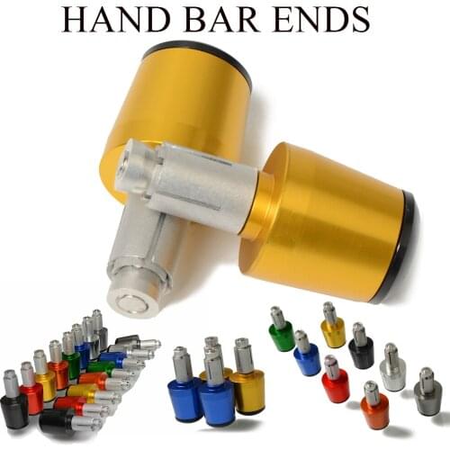 7/8 22MM Motorcycle Aluminum Handlebar Hand Bar Ends FOR Bmw R 1150 GS F 800 R R 1200 GS Yamaha R1 R6 R25 XJ6 MT-07 MT-09 MT-10