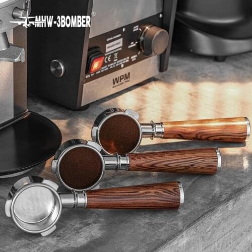 MHW-3BOMBER Coffee Machine Accessories Portafilter 54mm Special For Breville 840/870/878/880 Reusable Barista Tools Espresso