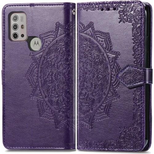 Capa for Motorola Moto G30 2021 Case 3D Mandala Leather 360 Protect Motorola G10 Power Case Moto G20 G100 G10 G 10 30 Flip Cover