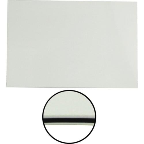 FLEOR 3Ply Ivory Scratch Plate Electric Guitar Blank Pickguard Material Sheet 430x290x2.3mm Guitar Parts