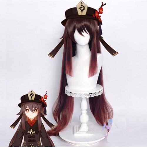 HuTao Cosplay Accessories Costume Anime Outfits Dress Halloween Game Genshin Impact Hu Tao Cosplay Carnival Women Girl Uniforms