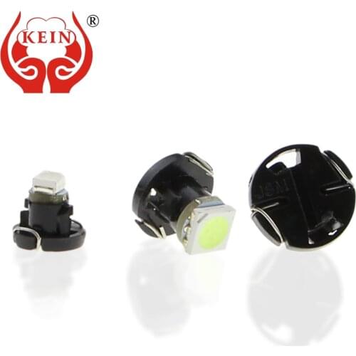 KEIN 1PCS T3 T4.2 T4.7 led car Neo Wedge Instrument dashboard Lights Gauge Bulb 12V white red green blue Vehicle indicator Lamp