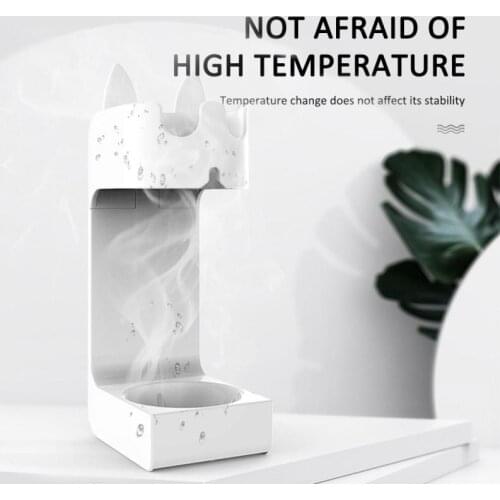 Creative Kitten Toothbrush Holder Traceless Wall-Mounted Holder Space Saving Stand Rack Organizer Bathroom Accessories