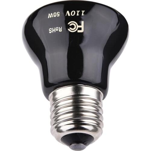 110v 5.5cm Reptile Far-infrared Ceramic Heating Lamp US Plug 25W 50W 75W 100W Pet Puppy Warm Heating Light Dropshipping