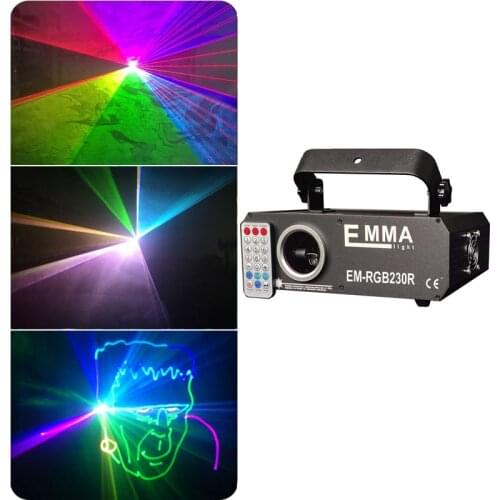 Bluetooth Compatiable ILDA Animation 1w 2w Laser Projector Voice Control DJ Disco Stage Light RGB For KTV Bar Festival Party
