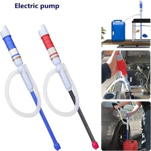 Liquid Oil Transfer Pump Water Pump Powered Electric Outdoor Car Vehicle Fuel Gas Transfer Suction Pumps Liquid Transfer Oil
