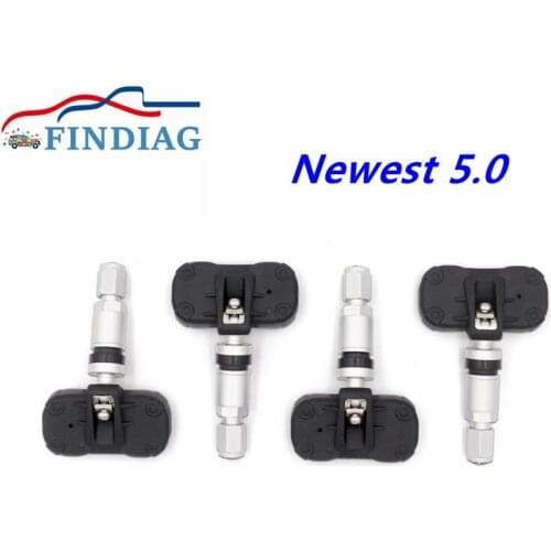 Newest Bluetooth 5.0 Tire Pressure Monitoring System Android&IOS Low Power Consumption Bluetooth 5.0 Sensor Better Than 4.0