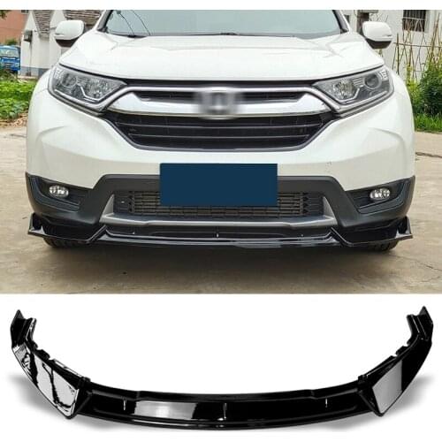 Front Bumper Spoiler Body Kit Splitter For Honda CR-V CRV 2017 - 2020 Decorative Strip Shovel Protector Plate Lip