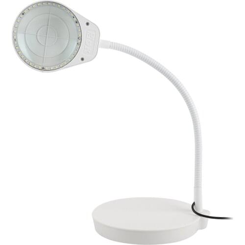 10X 5X/15X 10X/20X Portable Table Magnifier Glass Desktop Inspection Magnifying With Adjust 38 LED Lamp For Phone PCB Repair