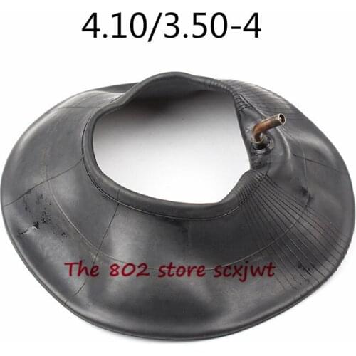Size 4.10/3.50-4 4.10/3.50-4 4.10-4 410-4 3.50-4 350-4 Tire Inner Tube Metal Valve for Electric Scooter Bike or more