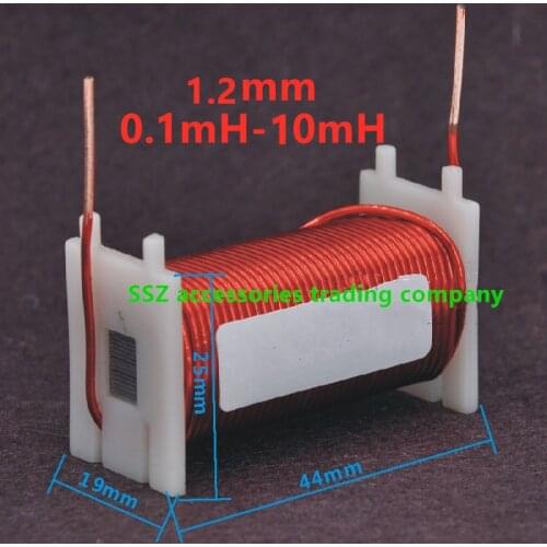 1.2mm frequency divider oxygen-free copper inductor coil special iron core inductor for speaker frequency division