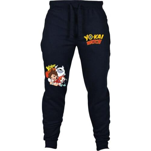 Game Yo-Kai Watch Sweatpants Men Joggers Fitness Long Trousers Winter Sweatpants cosplay pants Sportswear Harem Pants