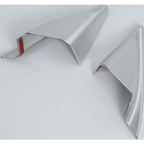 For Mazda CX8 CX-8 2017-2019 car sticker styling ornament inner A column Windshield Side triangle trim front pillar car styling