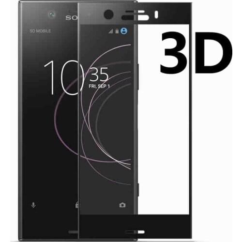 For Sony Xperia XZ3 XZ1 Compact G8441 3D full Cover tempered Glass Screen Protector film for Sony Xperia XZ2 Compact dual