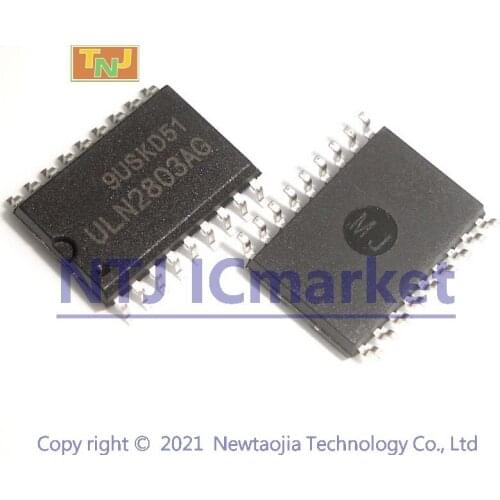 50 PCS ULN2803AG SOP-18 ULN2803 DARLINGTON ARRAYS IC CHIP