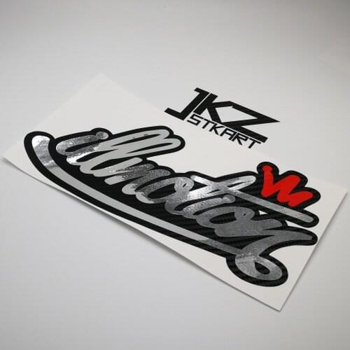 JKZ STKART Vinyl Die Cut Stickers Decals illmotion JDM 22 x12 cm Multi-layer Car Motor Bike Truck Helmet Stickers