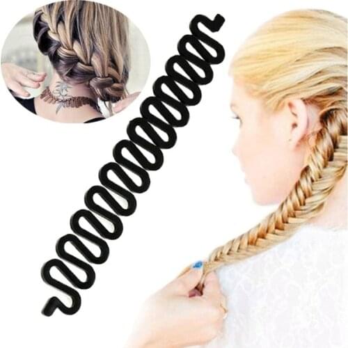 Fashion French Hair Braiding Braider Tools Roller With Magic Hair Twist Styling Tools Bun Maker Hair Accessories Hair Braider