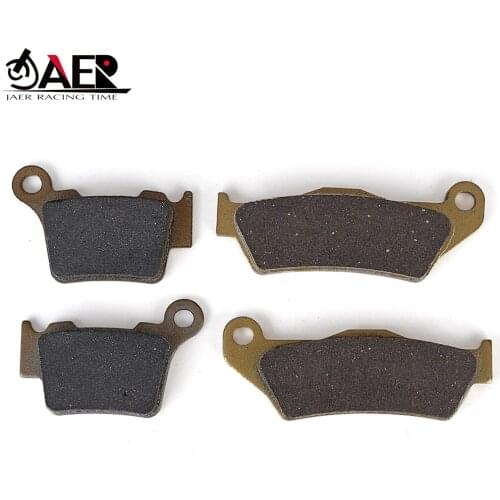 JAER Motocross Front Rear Brake Pads for KTM XC EXC 250 300 400 450 525 2004-2007 EXC-F 250 350 EXC-R 450 EXC 500 2012-2016