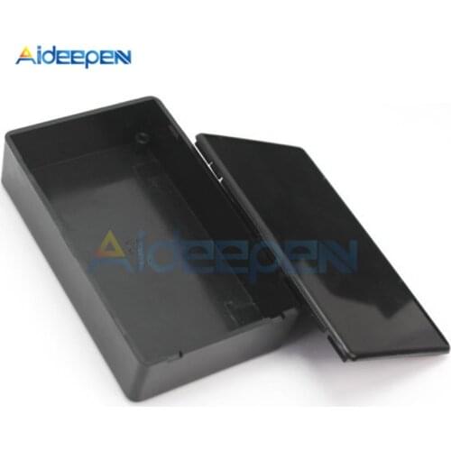 1Pcs ABS DIY Plastic Waterproof Cover Electronic Project Box Case Enclosure Instrument 100x60x25mm Black
