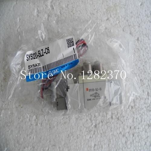 [SA] New Japan genuine original SMC solenoid valve SY5120-5LZ-C6 spot --5pcs/lot
