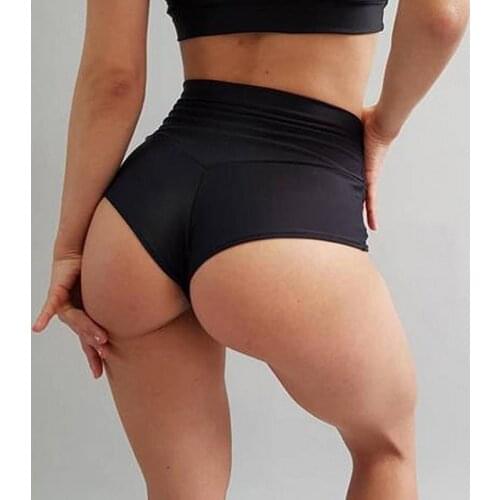 2021 Summer Workout Fitness Shorts Seamless Biker Women High Waist Female Clothing Push Up Short Elasticity Breathable