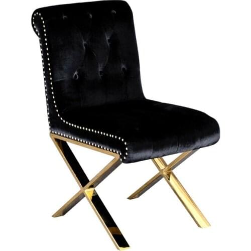 Nordic dining Chair folding Living Room Furniture Kitchen Dining Chairs Armchair Nail Simple Living Room Backrest Dining Chair