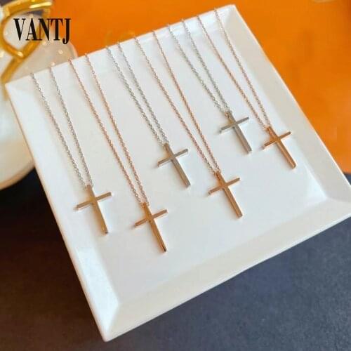 VANTJ Real 14K Yellow Gold Pendants Necklace for Women Party Wedding Gift whit Box
