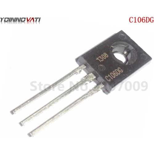 10PCS C106DG C106 TO-126 SCR 400V 4A New original